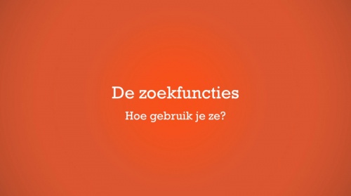 Video Snel aan de slag met WeZooz Academy - De Zoekfunctie - Studiehulp Tips & Tricks